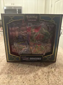 Pokemon VMax Dragons Premium Collection Box: Rayquaza & Duraludon - NEW - Image 3