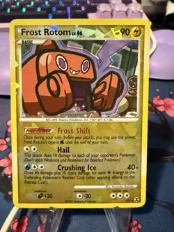 2009 Pokemon Platinum Rising Rivals Reverse Holo Frost Rotom LV.46 #RT2 - Image 1