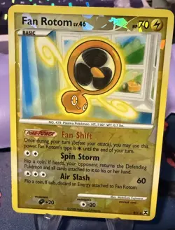 Fan Rotom - Pokemon TCG Rising Rivals RT1 Holo Secret Rare NM - Image 1
