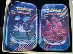 Scarlet & Violet - Paldean Fates Mini Tin - Finizen & TinkTank Pokemon Tins ONLY - Image 1