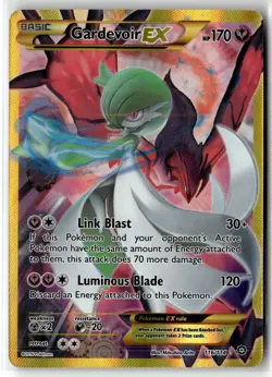 Gardevoir EX ⭐ 116/114 Holo Secret Rare Steam Siege 2016 Pokemon NM - Image 1