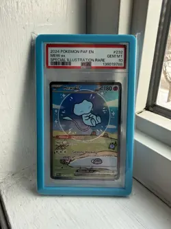 Pokemon Paldean Fates Mew ex 232/091 PSA 10 - Guard Included - Image 1