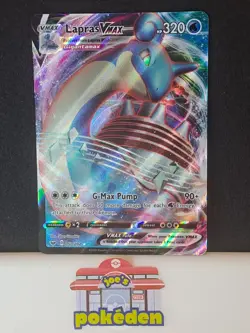 Lapras VMAX 050/202 Swsh01: Sword & Shield Holo Pokemon TCG NM/MT - Image 1
