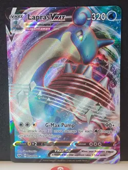 Lapras VMAX 050/202 Swsh01: Sword & Shield Holo Pokemon TCG NM/MT - Image 2
