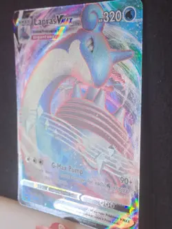 Lapras VMAX 050/202 Swsh01: Sword & Shield Holo Pokemon TCG NM/MT - Image 3