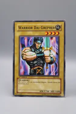 Yu-Gi-Oh! Warrior Dai Grepher 1st Edition SYE-014 - Image 1