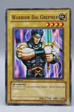 Yu-Gi-Oh! Warrior Dai Grepher 1st Edition SYE-014 - Image 3