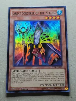 Great Sorcerer of the Nekroz - THSF-EN011 - Super Rare - 1st Edition - YuGiOh-LP - Image 1