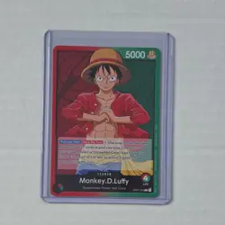 Bandai One Piece Card Game OP01 Monkey D. Luffy Leader Card OP01-003 English - Image 3