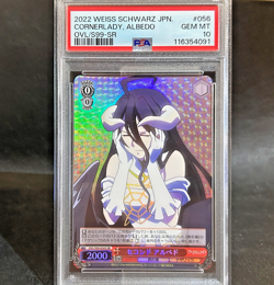 PSA10 Weiss Schwarz Cornerlady Albedo (SR) - Nazarick: Tomb of the Undead Vol.2 - Image 1