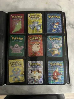 Pokemon Binder Lot Vintage Prizim Sticker 144 Cards - Image 5