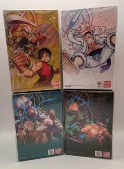One Piece Card Game Double Pack Bundle 4x Sealed Boxes DP-01 DP-02 DP-03 DP-05 - Image 1