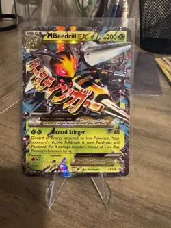 Pokemon’s Tcg Lot Of 3 Mega Cards 2 Black Start Promo 1 XY Holo 2/146 - Image 2