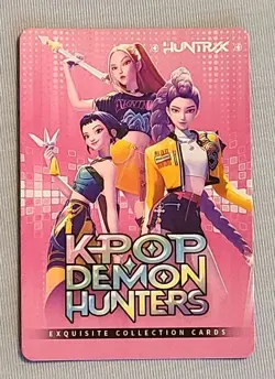 NEW! KPop Demon Hunters Exquisite Collection Card - Zoey - XR Rarity #010 Holo - Image 2