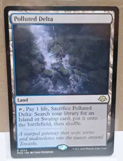 Polluted Delta Modern Horizons 3 Regular NM Unplayed Magic The Gathering - Image 1