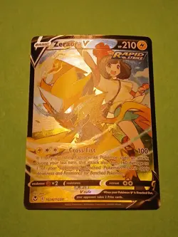 Pokemon Sword & Shield Silver Tempest Zeraora V TG16/TG30 Trainer Gallery - Image 2