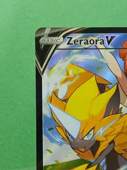 Pokemon Sword & Shield Silver Tempest Zeraora V TG16/TG30 Trainer Gallery - Image 4