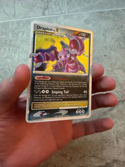 Pokemon TCG Drapion LV.X Ultra Rare Card 123/127 Platinum Base, Light Play - Image 3