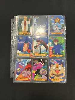 13 POKEMON TOPPS 1998 TV ANIMATION EDITION ENTIRE SERIES TV1-TV13 - Image 1