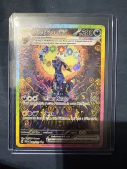 Pokemon Umbreon ex Sv: Prismatic Evolutions Special Illustration Rare 161/131 E. - Image 4
