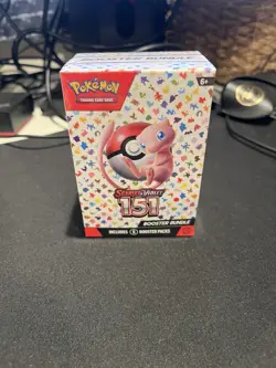 Pokemon TCG Scarlet & Violet 151 Booster Bundle English Factory Sealed - Image 1