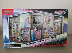 Pokemon TCG Scarlet & Violet Prismatic Evolutions Premium Figure Collection - Image 1