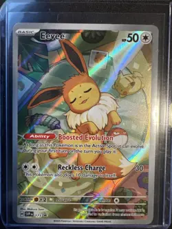 Eevee #173 Promo Prismatic Evolutions ETB Elite Trainer Box 2024 Pokemon - Image 1