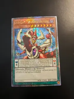 Yugioh Odd-Eyes Pendulum Dragon - TN23-EN011 - Quarter Century SR - NM - Image 1