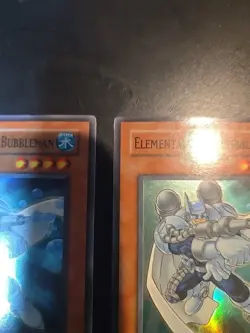 YUGIOH ELEMENTAL HERO BUBBLEMAN YSDJ-EN017 1ST SUPER X2 - Image 5