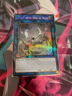 YUGIOH - SPIRIT WITH EYES OF BLUE - MP25 - STARLIGHT RARE - NM - 1ST ED - Image 1