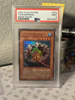 2002 Yu-Gi-Oh! Toon Mermaid - MRL-072 - Ultra Rare - Unlimited PSA 9 - Image 1