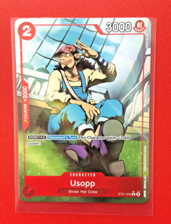 One Piece - Starter Deck EX: Gear 5 - ST21-002 - Usopp - (Alt Art) - Image 1