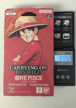 🔥One Piece OP-13 CARRYING ON HIS WILL Sleeved Booster Pack Heavy 37.71G🔥 - Image 1
