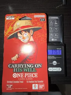 One Piece OP-13 CARRYING ON HIS WILL Sleeved Booster Pack Heavy 37.5G🔥 - Image 1
