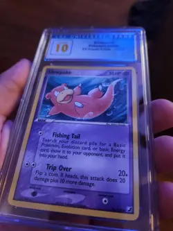 (POP 1) CGC 10 PRISTINE Slowpoke 72/115 EX Unseen Forces Pokemon Card - Image 3