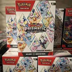 Pokemon TCG: Prismatic Evolutions Booster Bundle - New Factory Sealed - Image 1