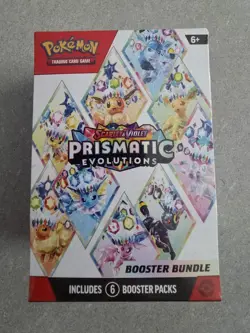 Pokemon TCG Prismatic Evolutions Booster Bundle Box Factory Sealed - Image 1