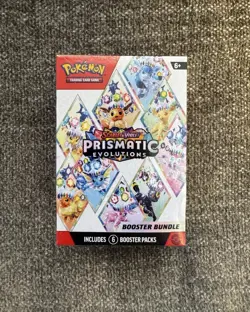 Pokemon TCG Prismatic Evolutions Booster Bundle New Factory Sealed - Image 1
