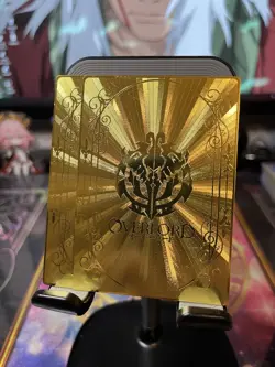 Goddess Story Metal Card Rare Anime Waifu Overlord Albedo - Image 2