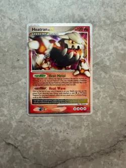 Pokemon TCG Heatran LV.X Ultra Rare DP31 Diamond & Pearl Promo Card - Image 1