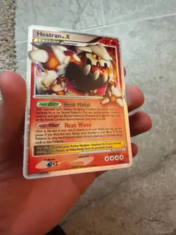 Pokemon TCG Heatran LV.X Ultra Rare DP31 Diamond & Pearl Promo Card - Image 3