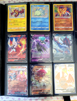 Pokemon Cards lot binder & collection 90 cards! (READ DESCRIPTION) SwSh & SV - Image 2