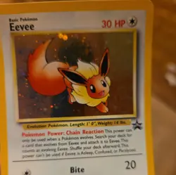 Basic Pokemon TCG Holo Eevee 1995 Card #133 - Image 3