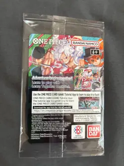 One Piece Monkey D. Luffy US Voyage College Basketball Promo Card Gonzaga SEALED - Image 2