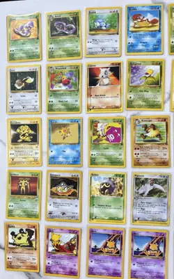Lot of 107 Vintage Pokemon Cards - WOTC - Image 1