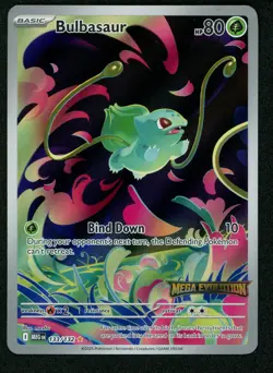 Bulbasaur - (Mega Evolution Stamped) 133/132 Miscellaneous Cards & Products Holo - Image 1