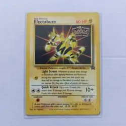 Electabuzz Black Star Promo #2 First Movie Pokemon Card - Image 1
