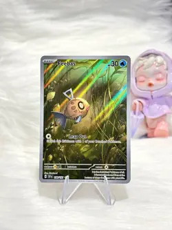 Feebas - 198/191 - Illustration Rare - Surging Sparks - Pokemon Card - NM/M - Image 1