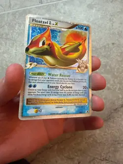 Pokemon TCG Floatzel GL LV.X Ultra Rare Card 104/111 Rising Rivals - Image 3