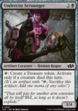 Undercity Scrounger Foundations Jumpstart J25 501 MTG Regular - Image 1